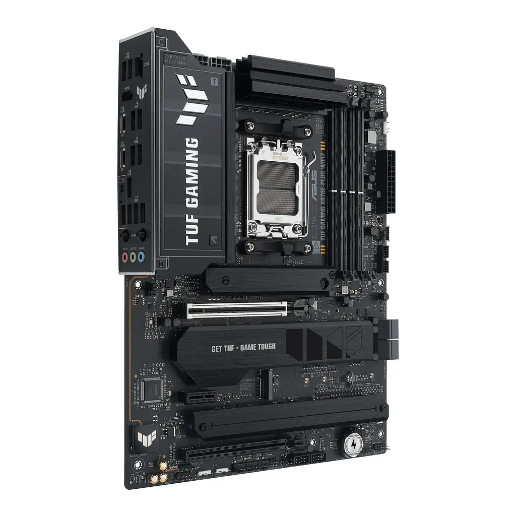 Материнская плата TUF GAMING X870E-PLUS WIFI7 sAM5 X870E 4xDDR5 M.2 HDMI Wi-Fi BT ATX Asus teh0019011 - фото 9