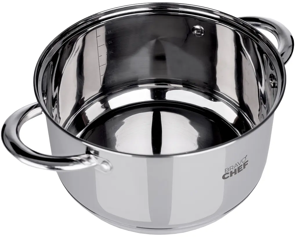 Кастрюля Bravo Chef 16 см 1.9 л с крышкой kuh0016481 - фото 4