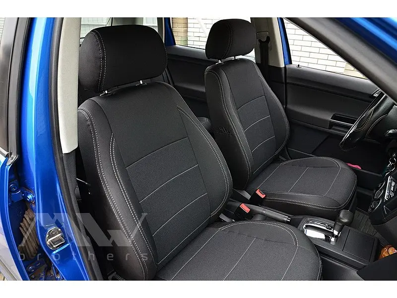 Авточохли модельні MW Brothers для Volkswagen Polo HB c 2002 - фото 3