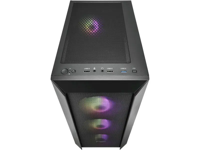 Корпус FSP CMT218AB Black - фото 3