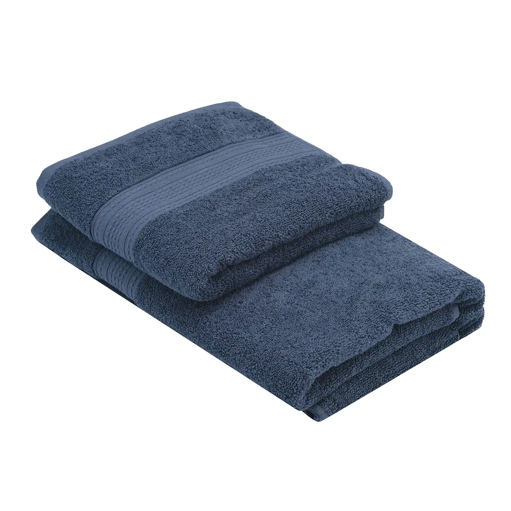 Рушник махровий Ardesto SuperSoft 70х140см, 100% бавовна, синій pbe0050402 - фото 9