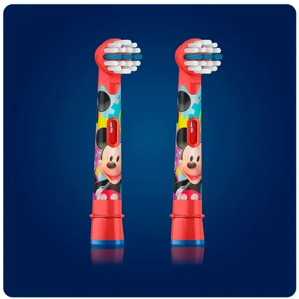 Набор насадок для электрической зубной щетки Oral-B Stages Power Mickey Mouse 2 шт. - фото 3