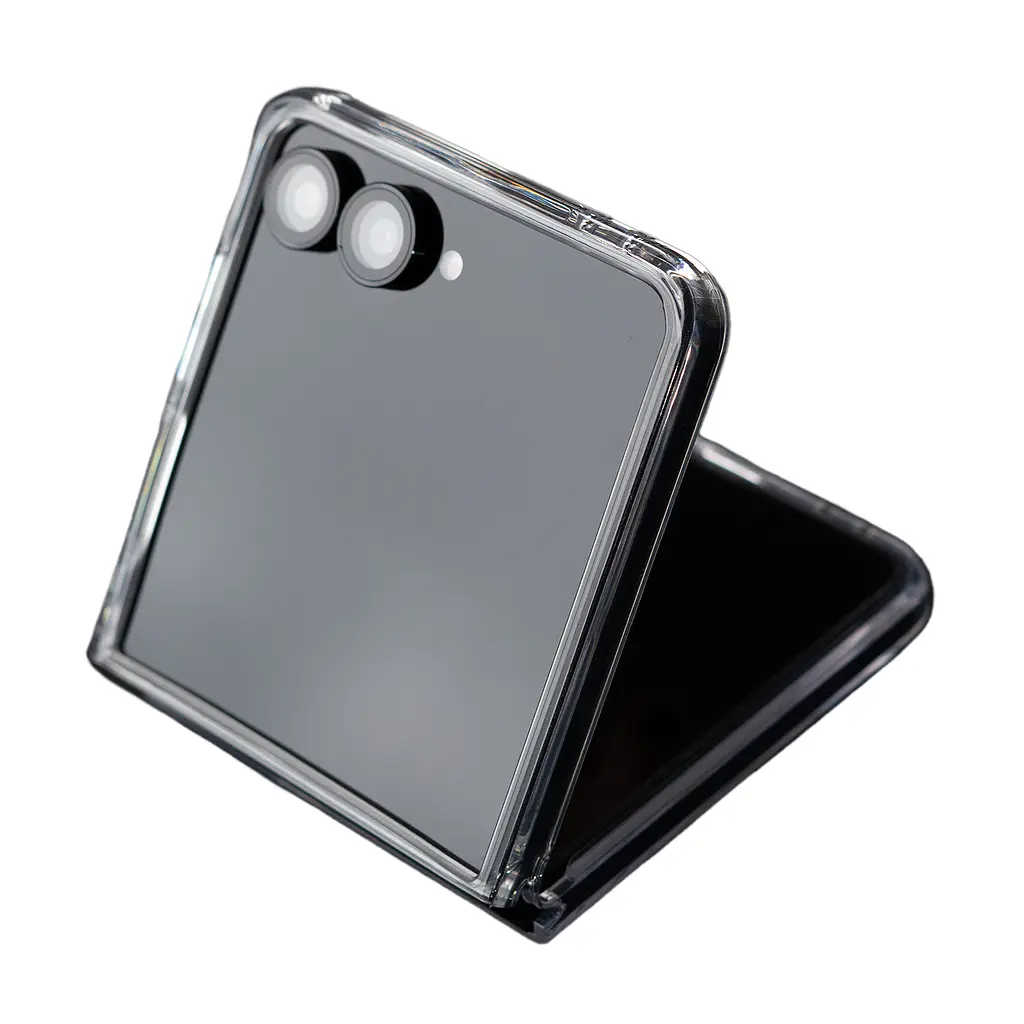 Чехол для Samsung Galaxy Flip7 5G, Clear MagCase, прозрачный, противоударный, магнитный, панель-накладка с поддержкой MagSafe, поддержка беспроводной зарядки магсейф, защита всего корпуса, TPU+PC, ArmorStandart (ARM88135) - фото 6