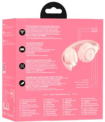Наушники Hoco W41 Charm Pink [80914] - фото 3