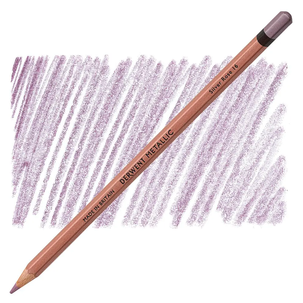 Олівець кольоровий Metallic (16) Срібна троянда Derwent