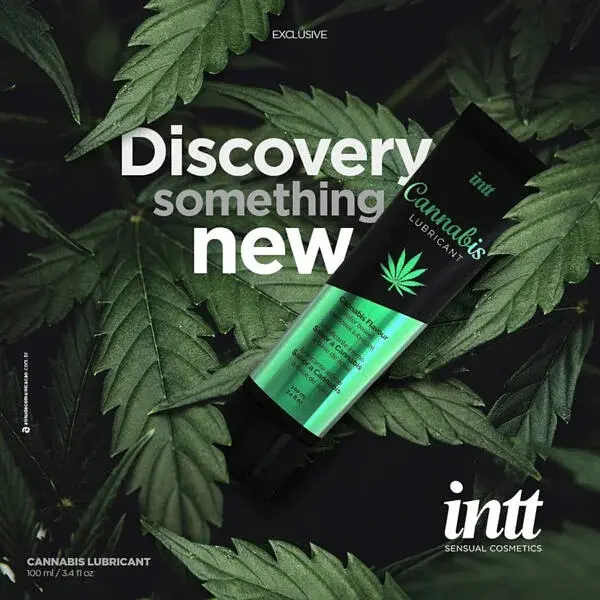 Лубрикант на водній основі Intt Cannabis (100 мл) Intt SO2931 93041 - фото 2