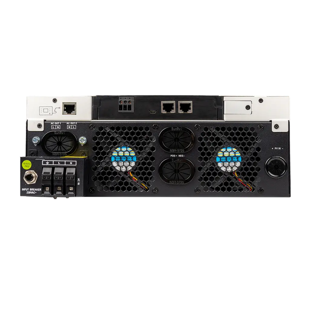Гибридный солнечный инвертор (ИБП) LogicPower LPW-HY-4000VA (4000Вт) 24V - фото 4