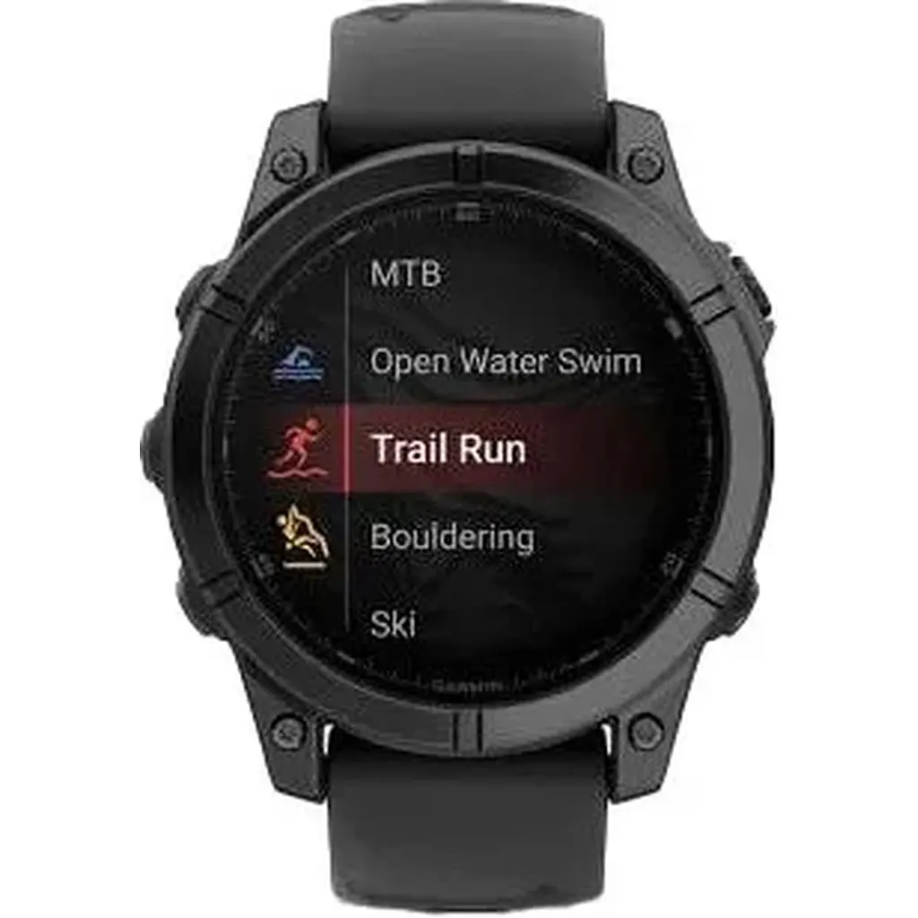 Смарт-часы Garmin Fenix E 47mm AMOLED Slate Gray Steel with Black Silicone Band 010-03025-03/01/13 - фото 9
