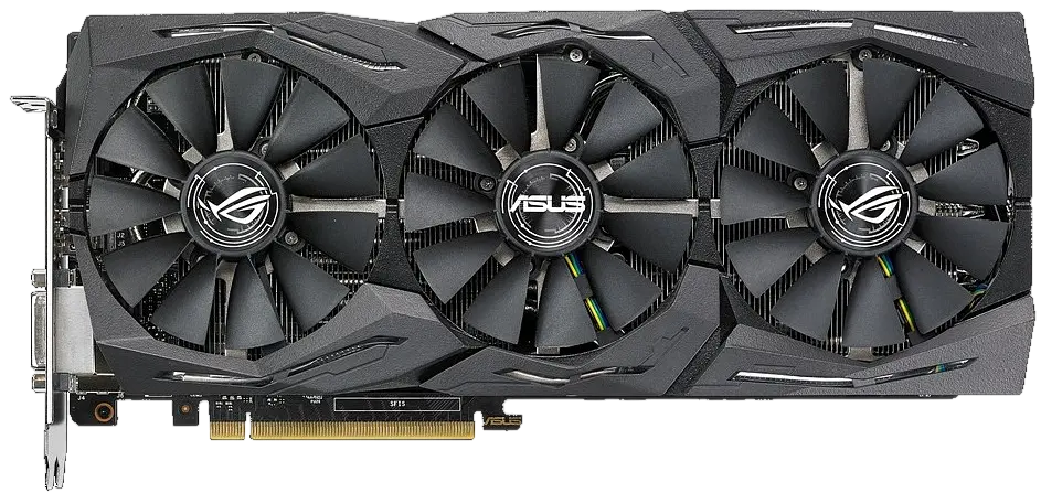 Відеокарта GeForce GTX 1080 Ti 11GB Asus ROG Strix Gaming (ROG-STRIX-GTX1080TI-11G-GAMING) Б/В - фото 2