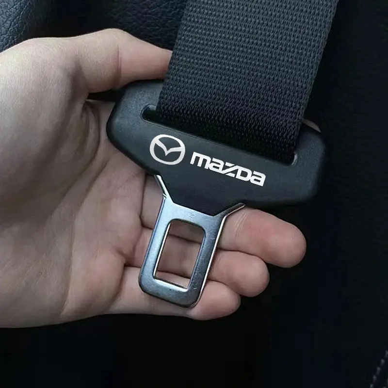 Наклейка з логотипом Mazda метал, на клейкій стрічці 45 x 9 мм 1 шт (універсальна) - фото 4