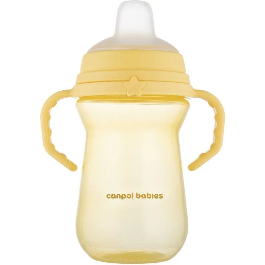 Кружка тренувальна Canpol babies First Cup Bonjour Paris 250 мл жовтий - фото 4