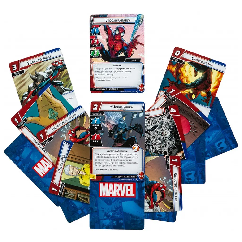Настільна гра Kilogames Marvel Champions. Карткова гра (Marvel Champions: The Card Game) (укр.) (KG2000) - фото 5