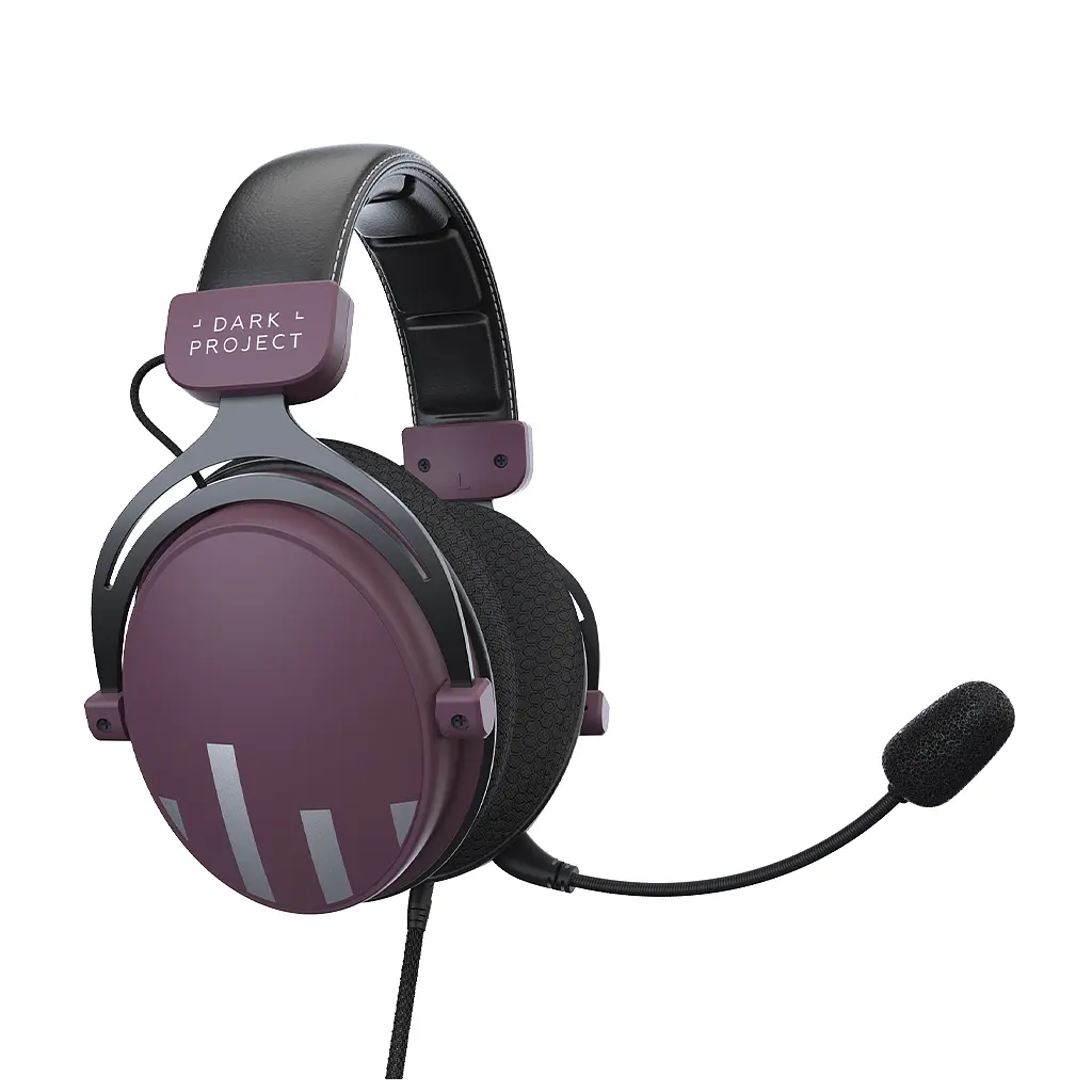 Навушники Dark Project One HS4 Wired Purple/Black (DPO-HS-5004) - фото 3