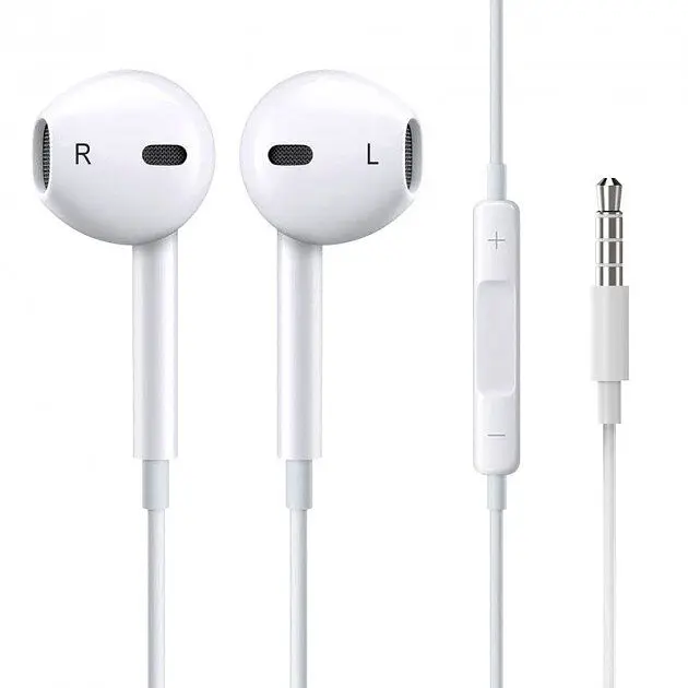 Дротові навушники Hoco M1 for apple, 3.5mm, 1.2m, white - фото 2