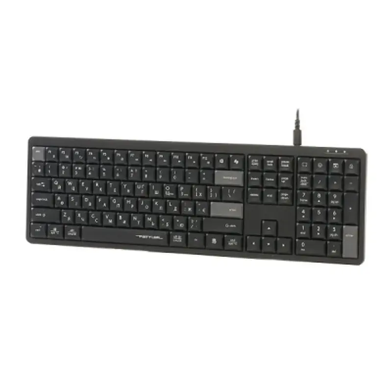 Клавіатура A4Tech FX55 USB UA Black (4711421002417) - фото 3