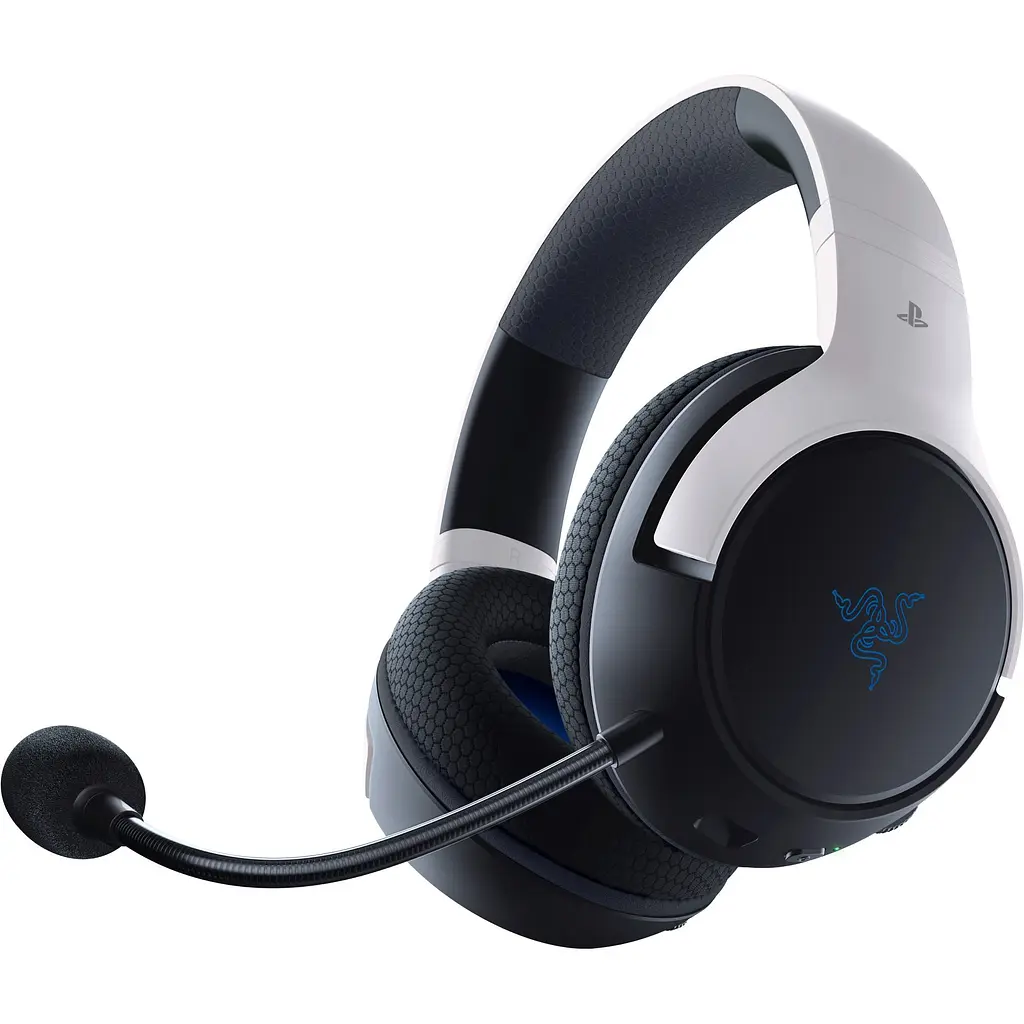 Игровые наушники Razer Kaira Hyperspeed PS5 Licensed White (RZ04-03980200-R3G1) [145325] - фото 4