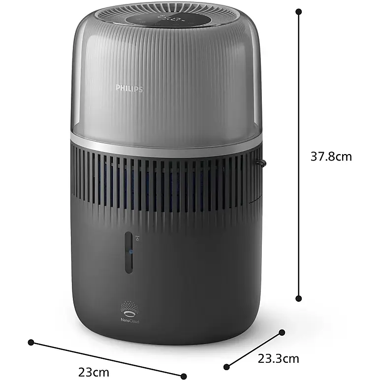 Увлажнитель воздуха Philips Series 5001 традиционное увлажнение 56 м2 темно-синий (HU5710/03) - фото 6