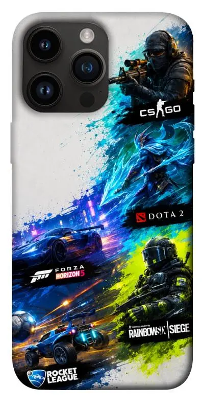 TPU чохол Demsky Full Throttle для Apple iPhone 14 Pro Max (6.7")