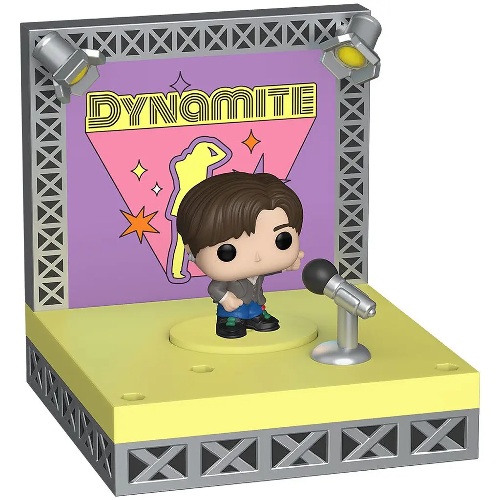 Набір ігрових фігурок Funko Bitty POP! Stages BTS Шуґа Dynamite (86740) - фото 2