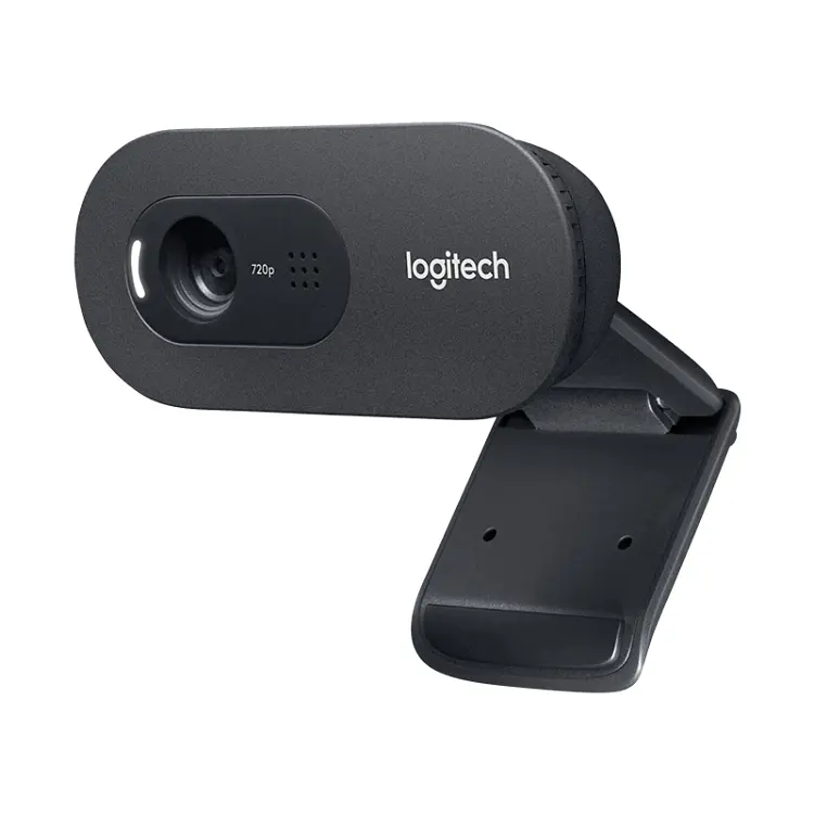 Веб-камера Logitech C270i IPTV HD Webcam з мікрофоном для ПК, ноутбуків та Android-пристроїв / 1280×720 / USB 2.0 / Чорний (960-001084) - фото 2
