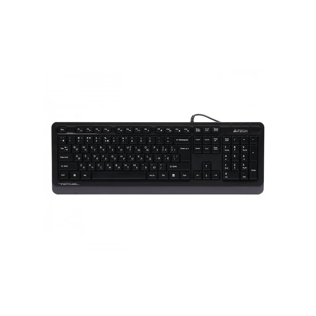 Клавіатура A4Tech FK10 Grey (4711421942959)