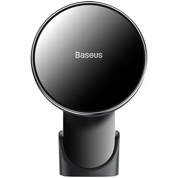 Автомобільний тримач холдер із БЗУ Baseus Big Energy MagSafe 10W WXJN-01 Black - фото 2