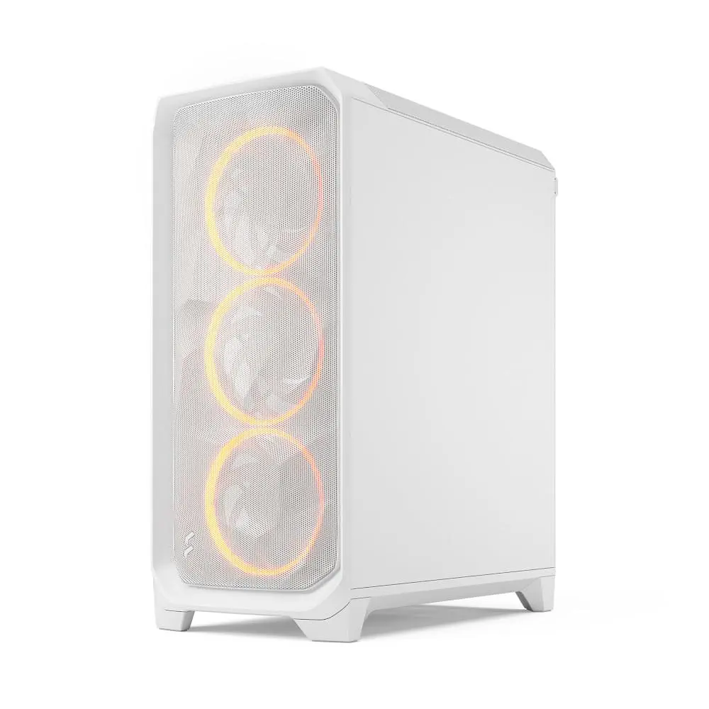 Корпус Fractal Design Meshify 3 RGB Tempered Glass без БЖ White (FD-C-MES3A-07) - фото 2