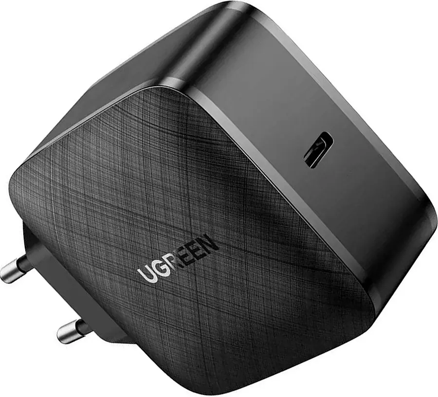 Мережевий зарядний пристрій Ugreen CD217 GaN PD QC4.0 Fast Charger 65W 3A Black [70817] [99274] - фото 3