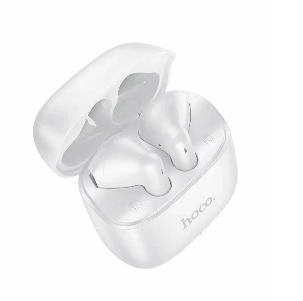 Навушники Bluetooth Hoco EW205 Peaceful true wireless BT headset White - фото 2