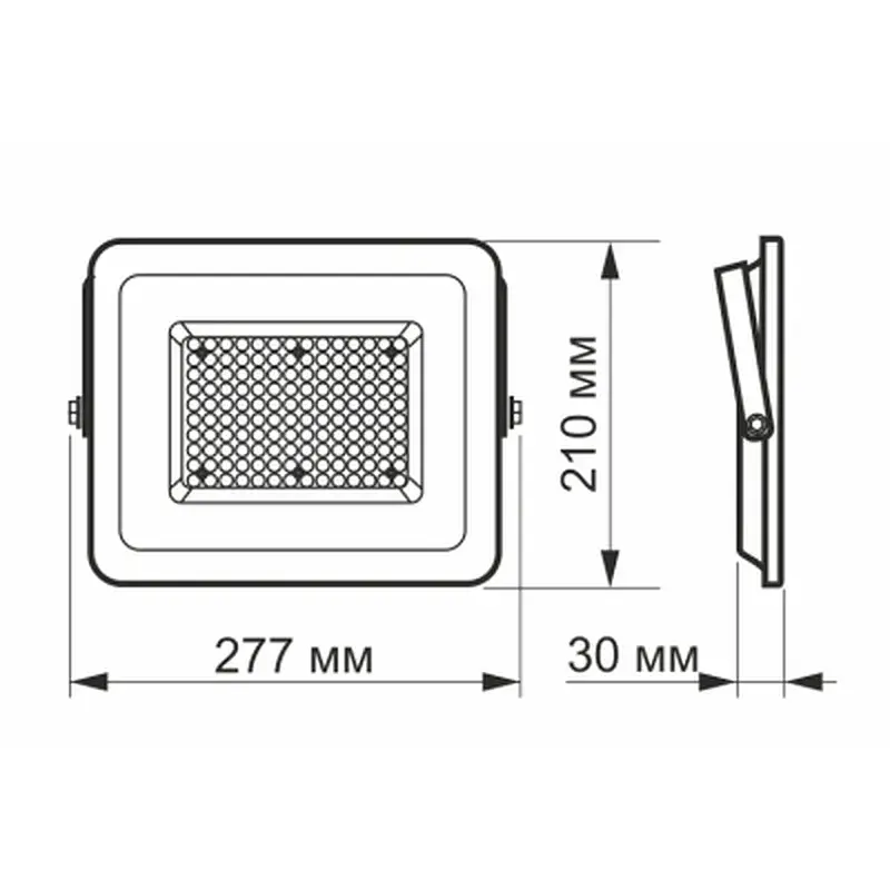 Прожектор Videx LED F2e 100W 5000K (VL-F2e-1005W) - фото 3