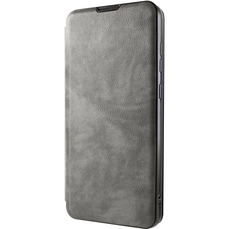 Шкіряний чохол-книжка Epik Belora для Samsung Galaxy A22 4G Gray - фото 3
