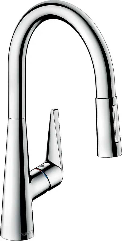 Змішувач Hansgrohe Talis M51 200 2jet для кухні з витяжним виливом 72813000 Хром