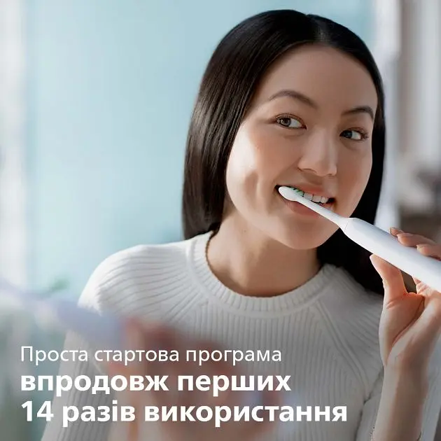 Електрична звукова зубна щітка Philips Sonicare 3100 series (HX3671/13) - фото 11