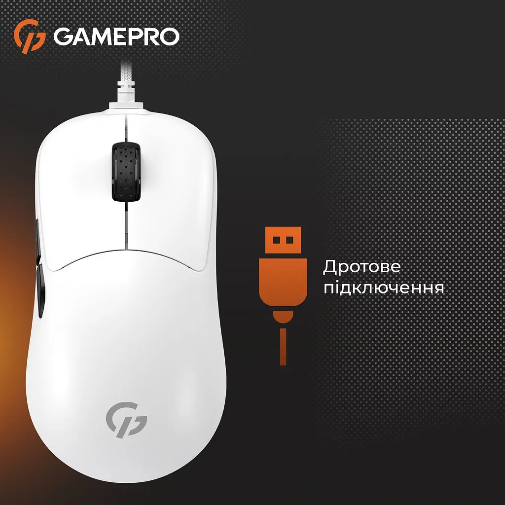 Миша GamePro ігрова біла (GM690W) - фото 4