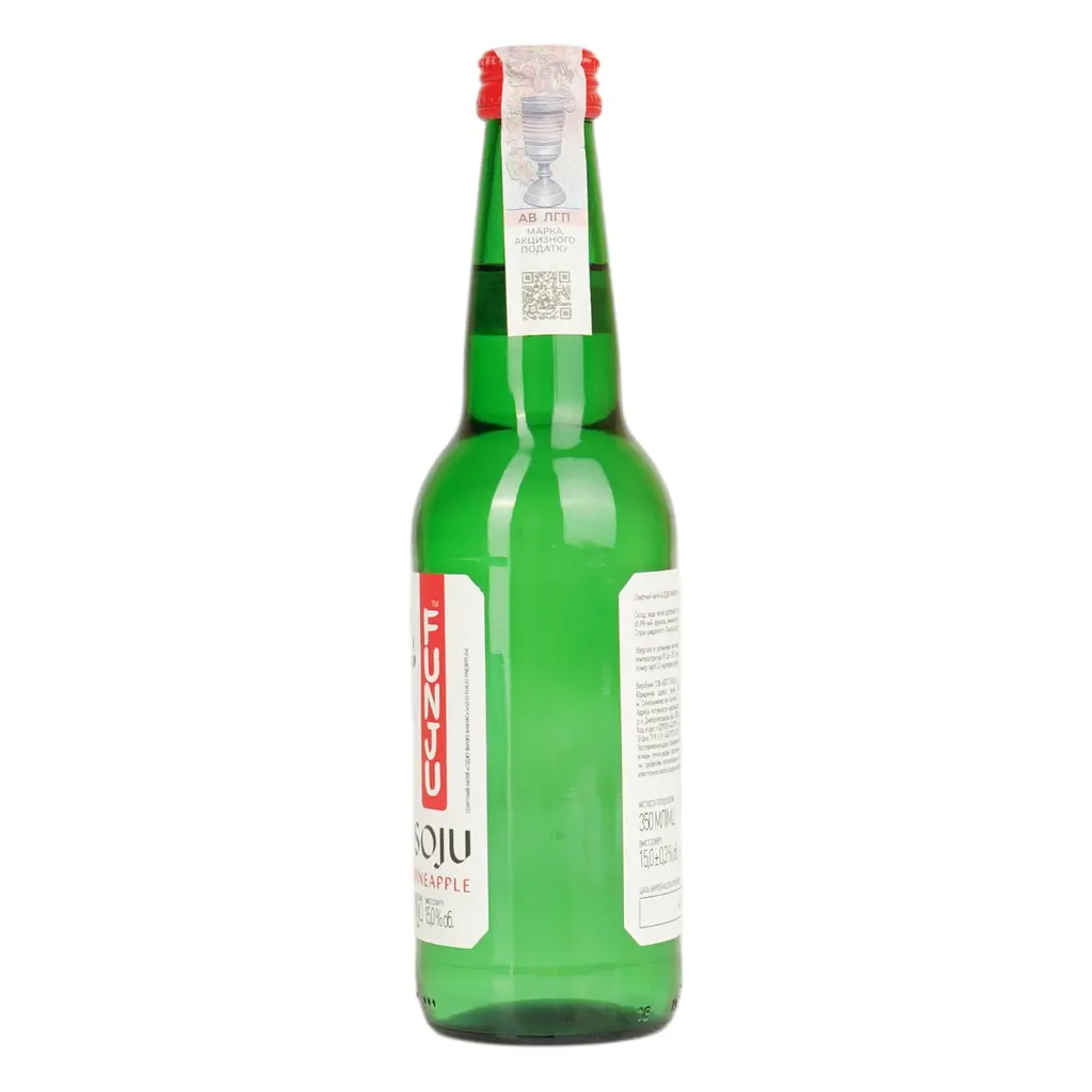 Соджу FUNJU Pineapple 15% 0.35 л - фото 2