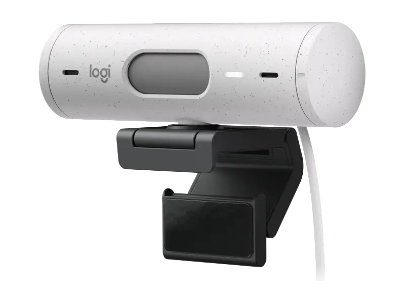 Веб-камера Logitech Brio 500 Off White (960-001428) - фото 2