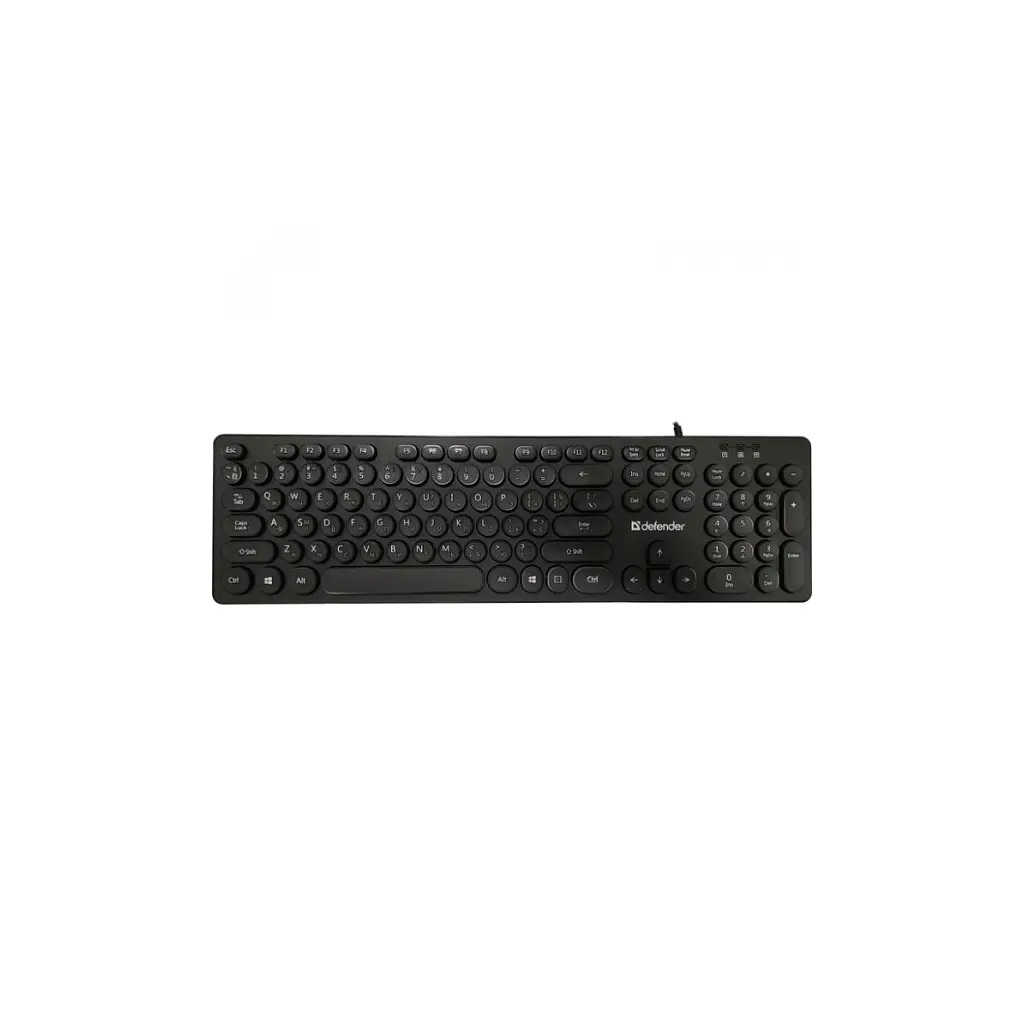 Клавіатура Defender Accord KM USB UA Black (450250)