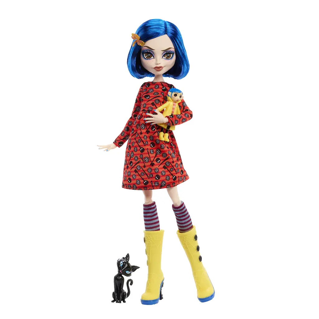 Коллекционная кукла Monster High X Coralline – Коралина (JHK65) - фото 3
