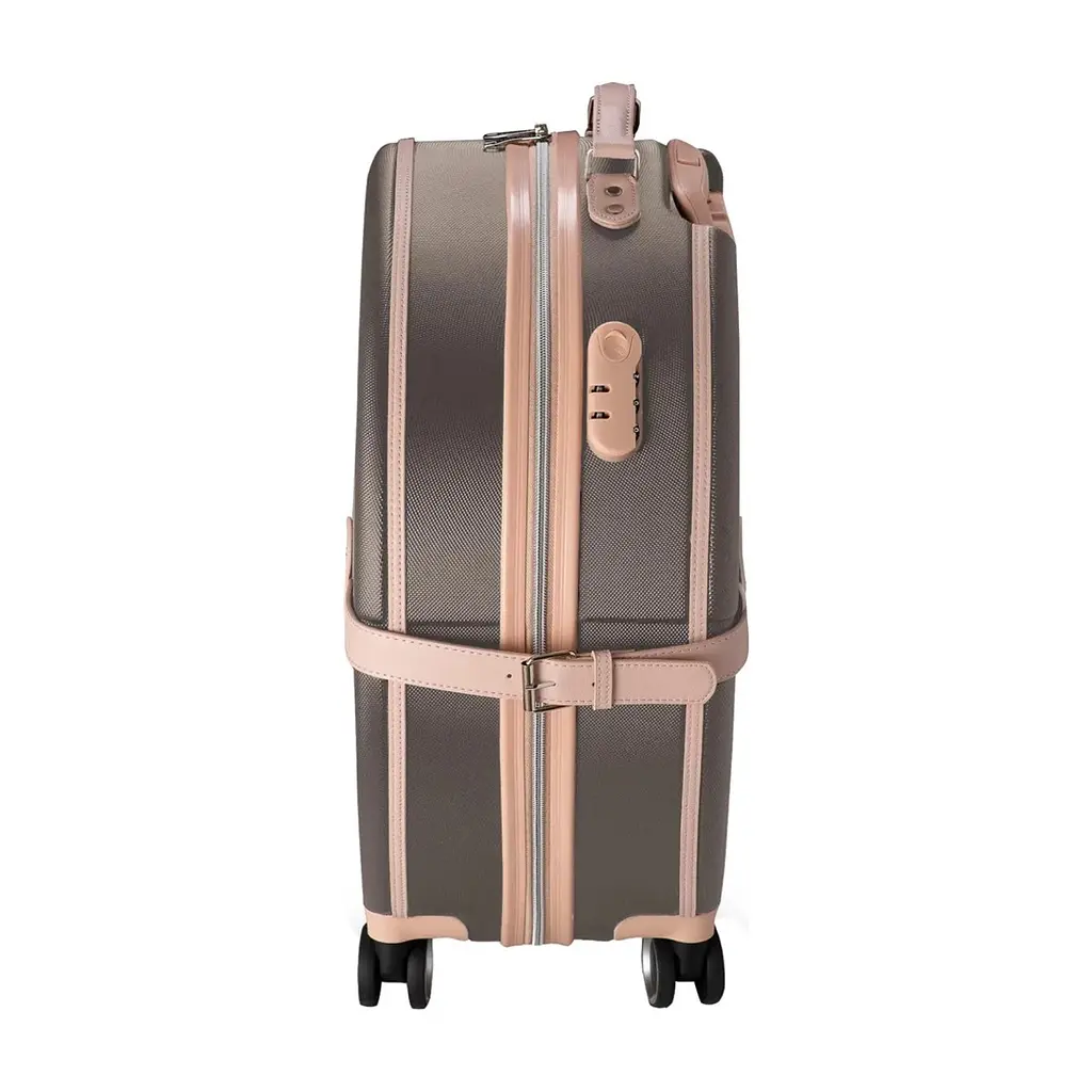 Валіза Semi Line 24" (M) Brown/Pink Cream (T5673-3) (DAS302679) - фото 4