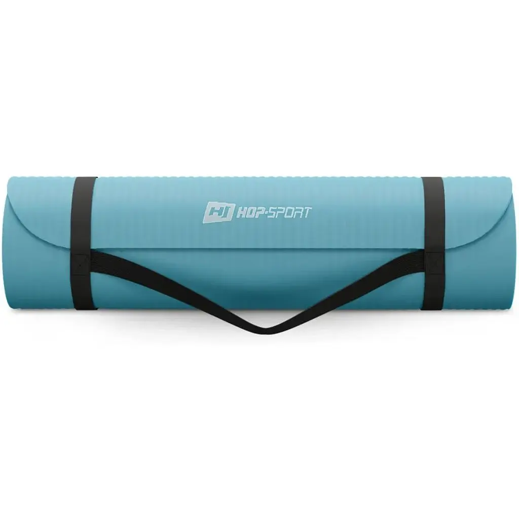 Коврик для йоги Hop-Sport HS-NB015GM NBR 1,5см светлый морской - фото 3