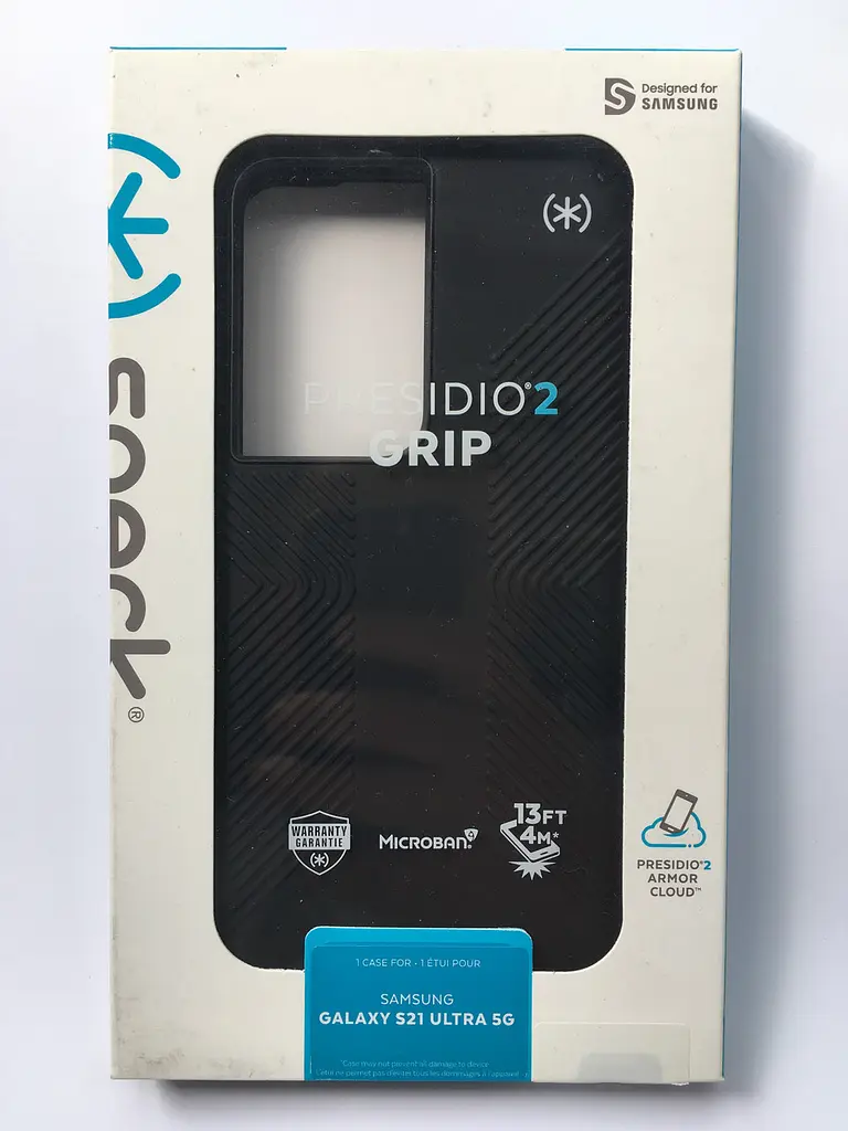 Протиударний чохол Speck Presidio2 Grip для Samsung Galaxy S21 Ultra Black (139904-D143) - фото 2