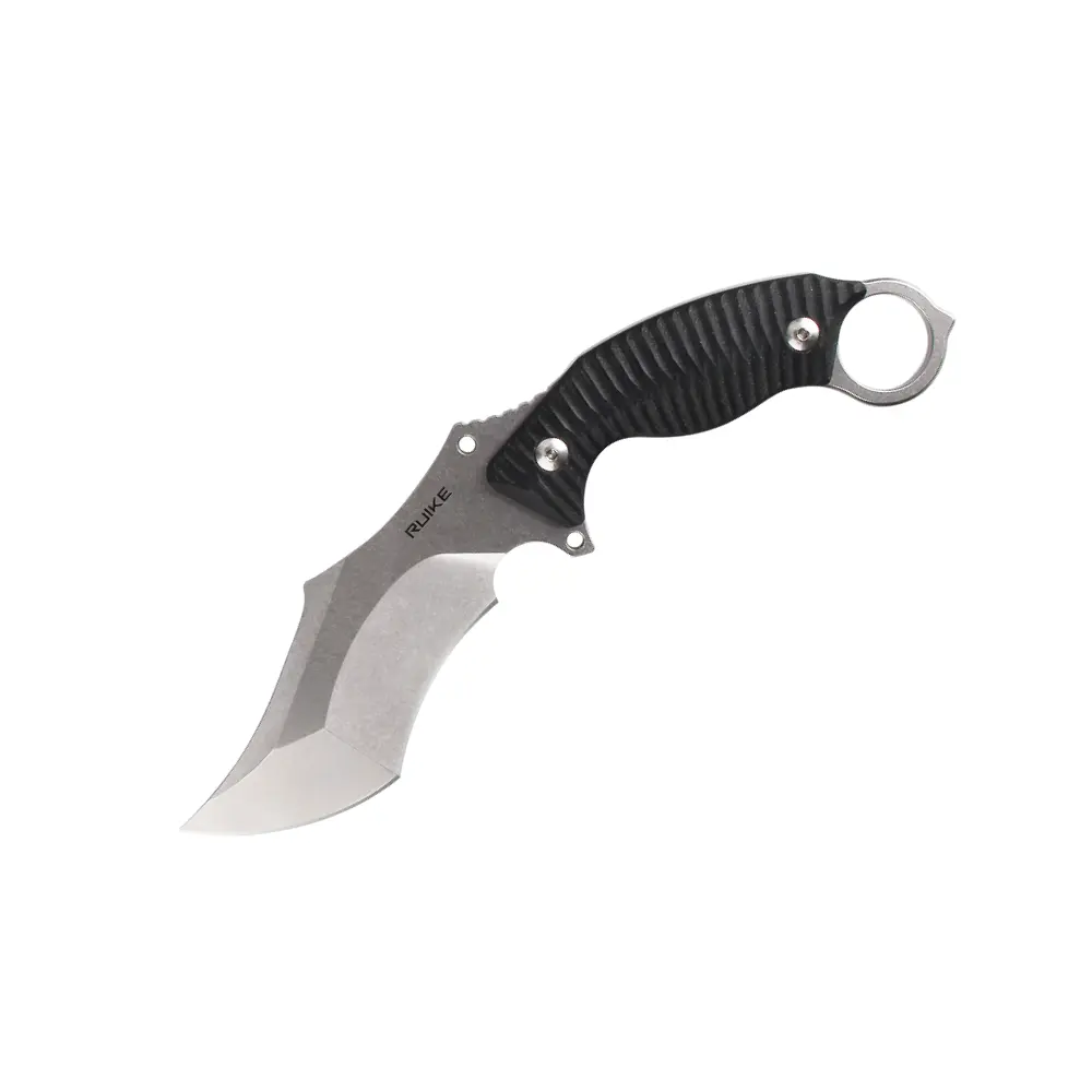 Ніж фіксований мисливський Ruike F181-B, (11.5 см) 14C28N / G10 чорний - фото 2
