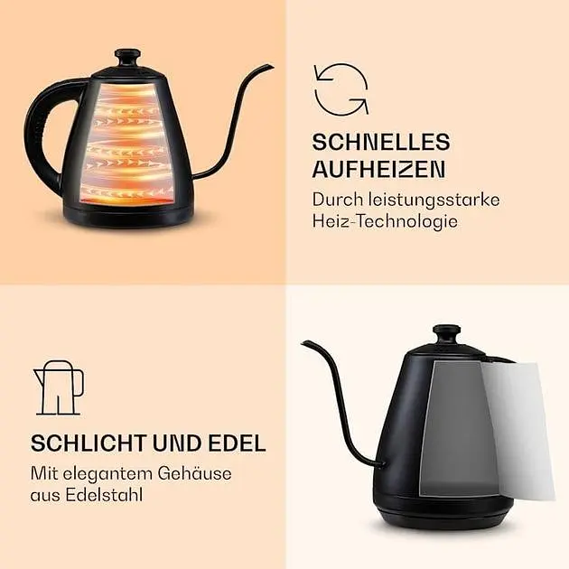 Электрический чайник Klarstein Garcon (10040347) - фото 4