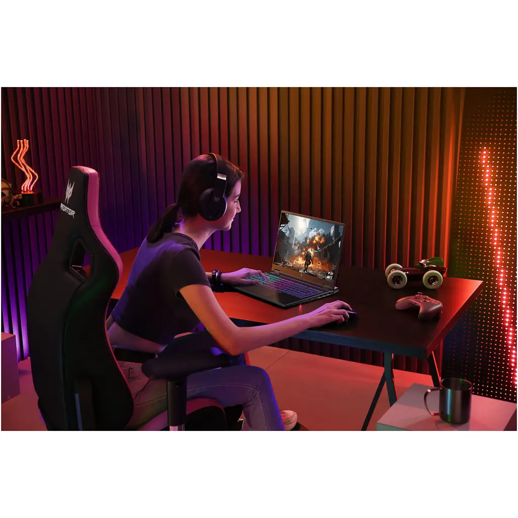 Ноутбук Игровой Acer Nitro 14 AN14-41-R74Y 5 8645HS la 5.0 GHz,IPS,16GB LPDDR5X,512GB,RTX 4050 6GB,No - фото 12