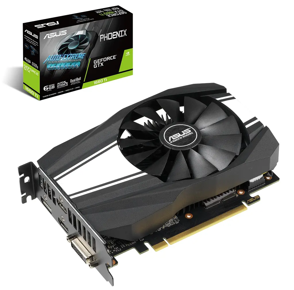 Відеокарта ASUS GTX 1660Ti 6Gb Phoenix (PH-GTX1660TI-6G) (GDDR6, 192 bit, PCI-E 3.0 x16) Б/в - фото 2
