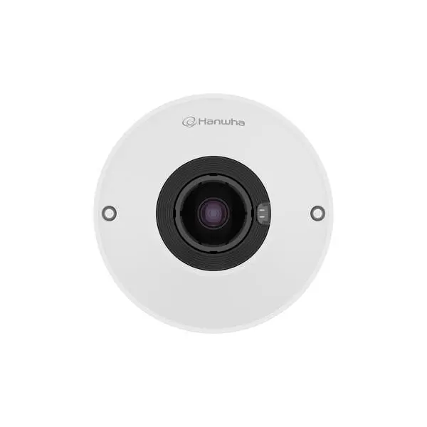 Мережева камера Indoor fisheye dome camera, 12MP CMOS sensor, 1.76mm lens QNF-C9010 HANWHA VISION - фото 2