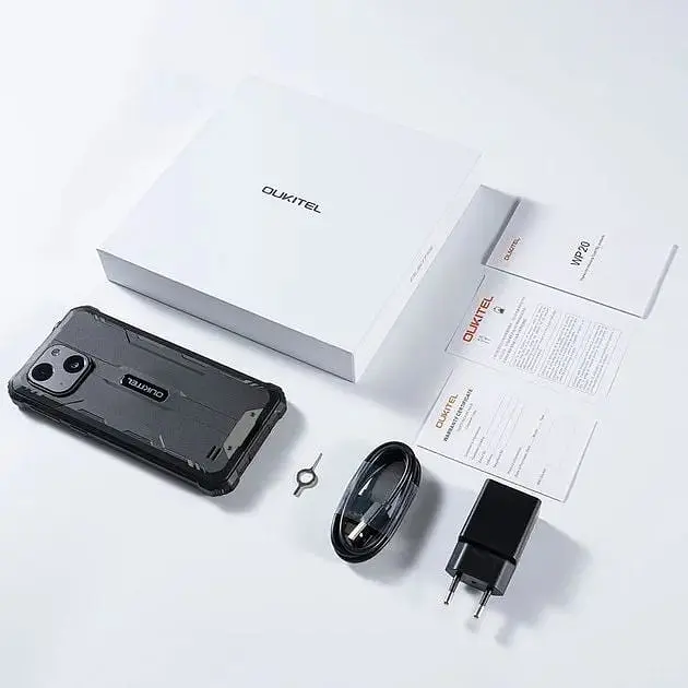 Смартфон Oukitel WP20 4/32Gb зелений 5.93 дюймів 6300 мАг - фото 3