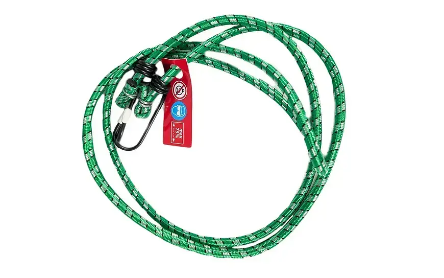 Ремінці для закріплення багажу Poputchik Elastic Strap 2 шт. x 150 см 8 мм - фото 3