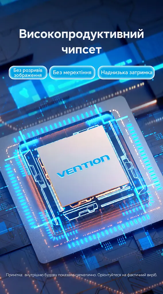Бездротовий HDMI-комплект Vention 1 передавач TX і 1 приймач RX HDMI-вихід джерела → HDMI-вхід дисплея 1080p 60 Гц до 50 м за прямої видимості 5 ГГц RX потребує USB-C 5 В 2 А TX потребує додаткового USB-C 5 В 2 А за недостатнього живлення від HDMI дублювання/розширення за підтримки ПК синхронізація аудіо й відео без Wi-Fi-мережі та драйверів кнопка TX для від’єднання/повторного підключення у комплекті 2 кабелі USB-A ↔ USB-C по 0,5 м чорний (ADKB0) - фото 15