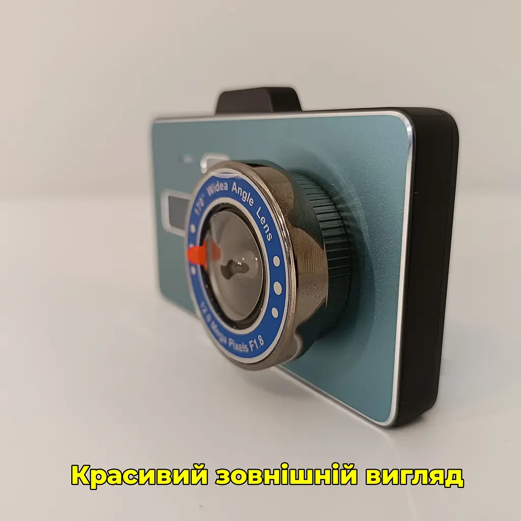 Відеореєстратор Сенсорний Дисплей 4.0 дюйма Dual Lens на 2 камери (спереду + ззаду) - фото 10